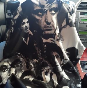 Silk Tony Montana Edition Button down shirt